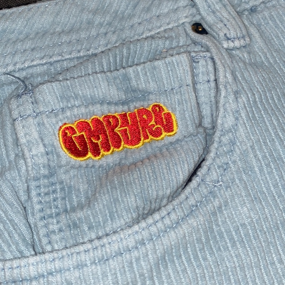 light blue courdry empyres with light blue jean empyres size: 34 - Picture 2 of 4
